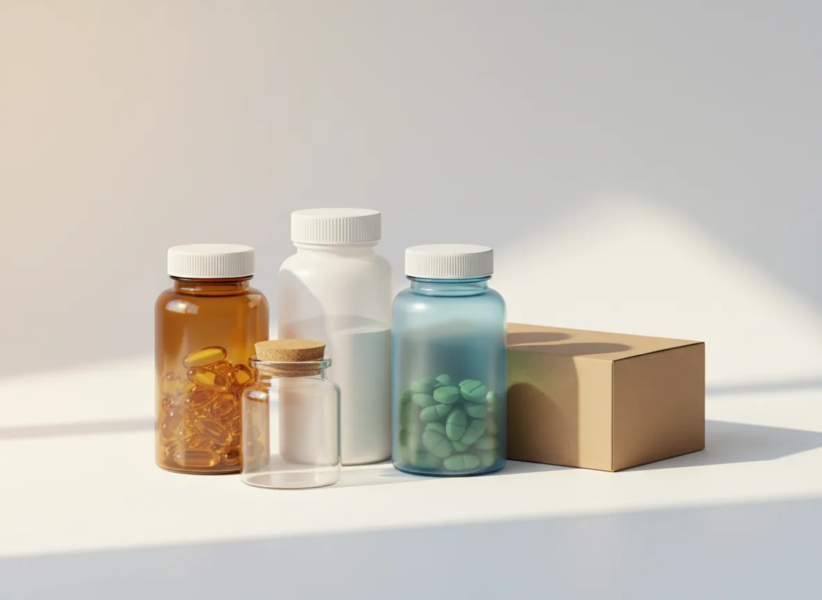 AI-generated illustration of Vitamins and supplements